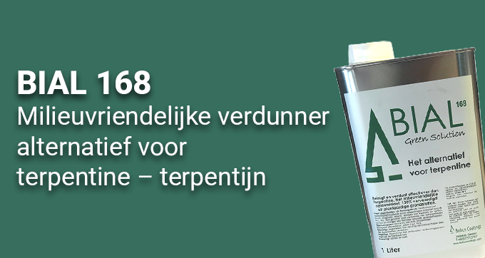 Alternatief voor terpentine